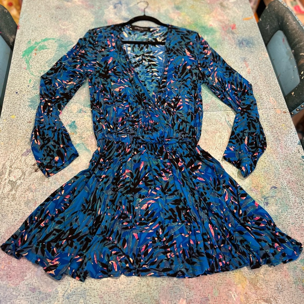 Bright Cobalt Blue Mini Dress